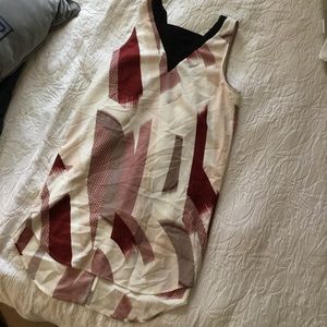 Trouble Patterned Smock Dress